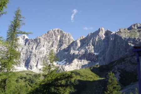 SE SLEVOVOU KARTOU POD DACHSTEIN
